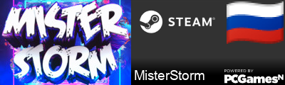 MisterStorm Steam Signature