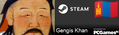 Gengis Khan Steam Signature