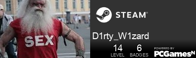 D1rty_W1zard Steam Signature