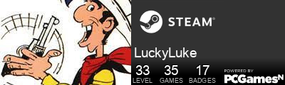 LuckyLuke Steam Signature