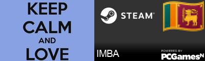 IMBA Steam Signature