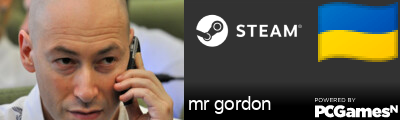 mr gordon Steam Signature