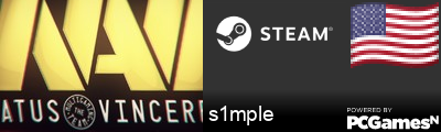s1mple Steam Signature