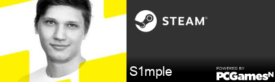S1mple Steam Signature