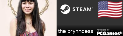 the brynncess Steam Signature