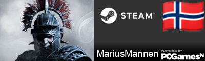 MariusMannen Steam Signature