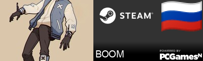 BOOM Steam Signature