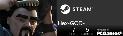 Hex-GOD- Steam Signature