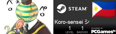 Koro-sensei シ Steam Signature