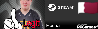 Flusha Steam Signature