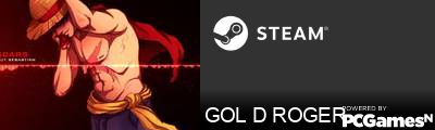 GOL D ROGER Steam Signature
