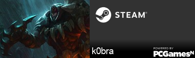 k0bra Steam Signature