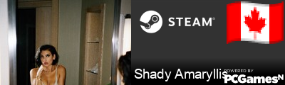 Shady Amaryllis Steam Signature