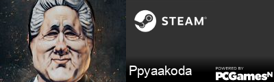Ppyaakoda Steam Signature