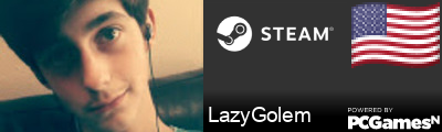 LazyGolem Steam Signature