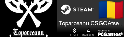 Toparceanu CSGOAtse.com Steam Signature