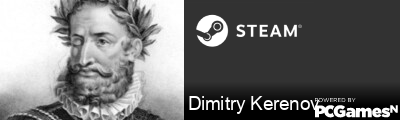 Dimitry Kerenov Steam Signature