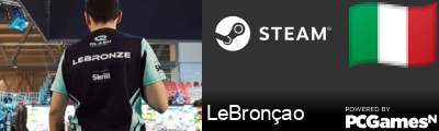 LeBronçao Steam Signature