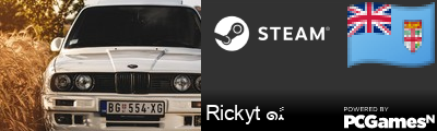 Rickyt ๑ﭥ Steam Signature