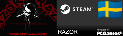 RAZOR Steam Signature