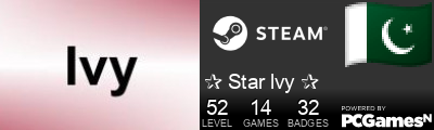 ✰ Star lvy ✰ Steam Signature