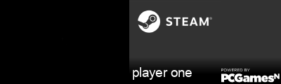 player one Steam Signature