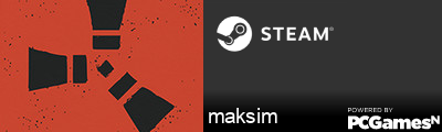 maksim Steam Signature