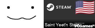 Saint Yeet'n Stein Steam Signature