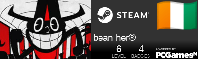 bean her® Steam Signature