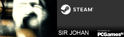 SIR JOHAN Steam Signature