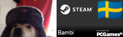 Bambi Steam Signature