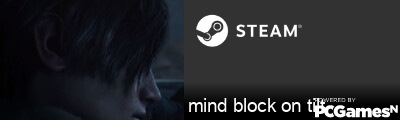 mind block on tilt Steam Signature
