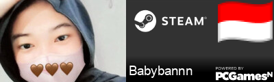 Babybannn Steam Signature