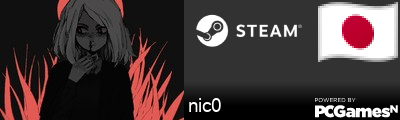 nic0 Steam Signature