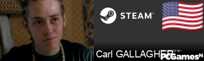 Carl GALLAGHER Steam Signature