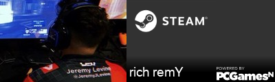 rich remY Steam Signature