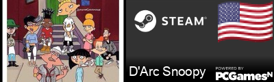 D'Arc Snoopy Steam Signature