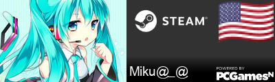 Miku@_@ Steam Signature