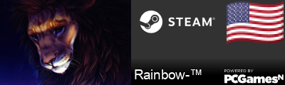 Rainbow-™ Steam Signature