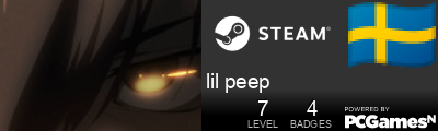 lil peep Steam Signature