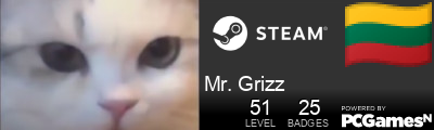Mr. Grizz Steam Signature