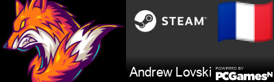 Andrew Lovski Steam Signature