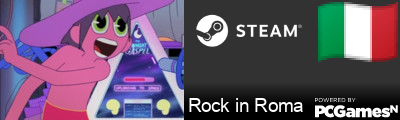 Rock in Roma Steam Signature