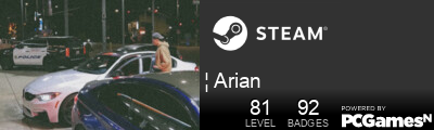 ¦ Arian Steam Signature