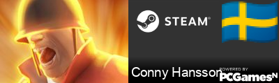 Conny Hansson Steam Signature