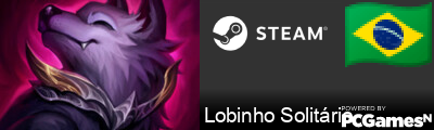 Lobinho Solitário Steam Signature