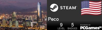Peco Steam Signature