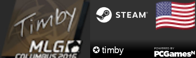 ✪ timby Steam Signature