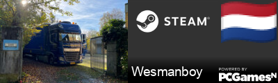 Wesmanboy Steam Signature