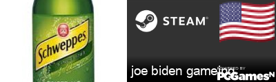 joe biden gameing Steam Signature